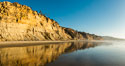 Sea cliffs over Blacks Beach, La Jolla, California. USA. Image #36561