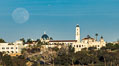 Full Moon Rising over University of San Diego. California, USA. Image #36746
