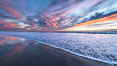 Spectacular Sunset, Terramar Beach, Carlsbad. California, USA. Image #36755
