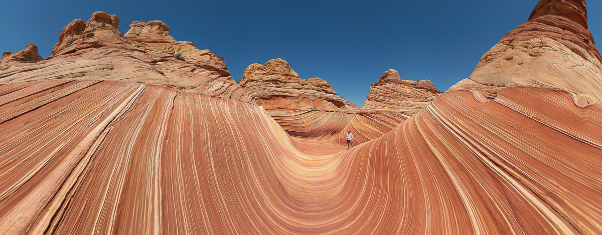 self-portrait, panoramic wave self-portrait, panoramic wave