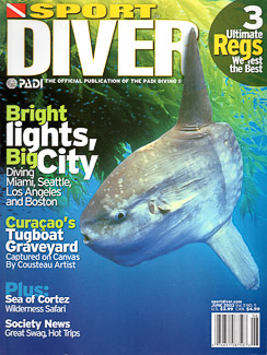 Cover of Sport Diver Magazine