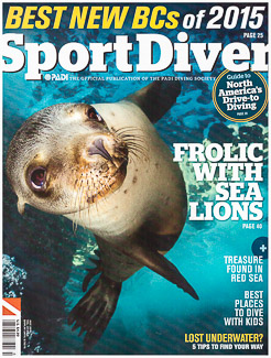 Cover of Sport Diver Magazine