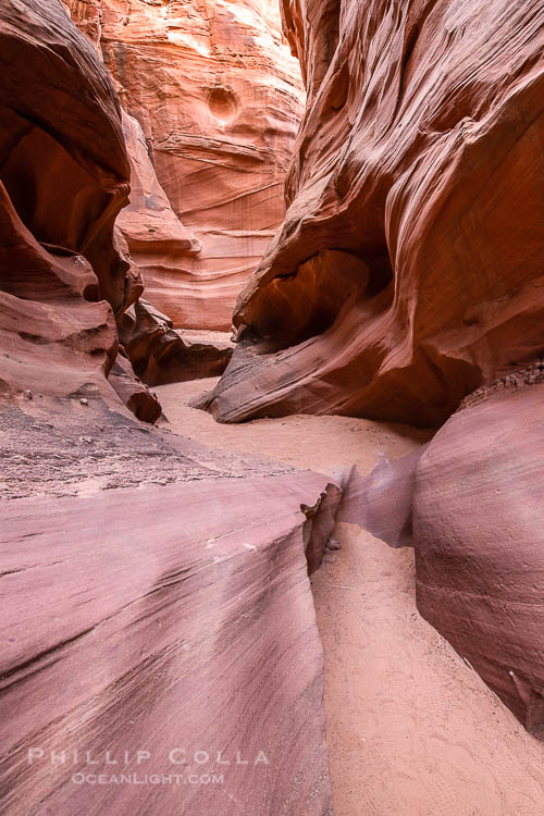 Owl Canyon, a beautiful slot canyon that is part of the larger Antelope Canyon system. Page, Arizona.