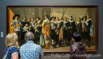 Militia Company of District XI under the Command of Captain Reynier Reael, Known as The Meagre Company, Frans Hals, Pieter Codde, 1637, Rijksmuseum, Amsterdam, Holland, Netherlands