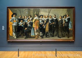 Militia Company of District XI under the Command of Captain Reynier Reael, Known as The Meagre Company, Frans Hals, Pieter Codde, 1637, Rijksmuseum, Amsterdam, Holland, Netherlands