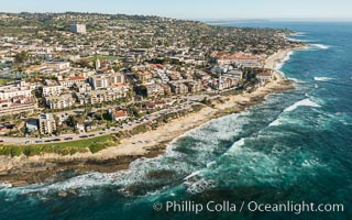 Aerial Photo of La jolla Coastline