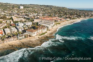 Aerial Photo of La jolla Coastline