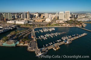 Aerial Photo of Downtown San Diego Waterfront