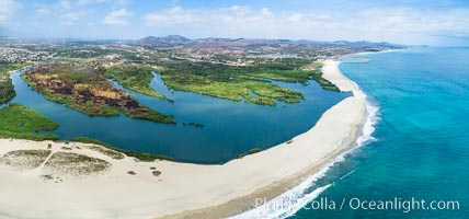 Estero San Jose, aerial photo