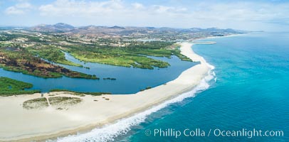 Estero San Jose, aerial photo