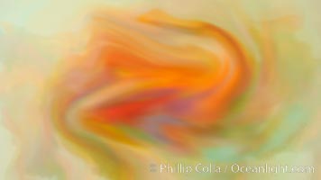 Abstract blend of colors., natural history stock photograph, photo id 20594