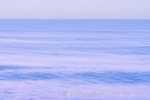 Windansea Waves and Earthshadow, abstract, motion blur and pre-dawn earthshadow colors, La Jolla, California