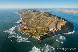 Aerial Photo of Cabrillo Monument and Point Loma