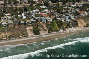 Aerial photo of Coastal Encinitas and Leucadia