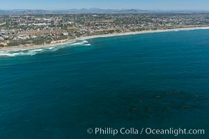 Aerial photo of Coastal Encinitas and Leucadia