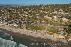 Aerial Photo of Del Mar 15th Street Powerhouse Park