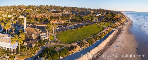 Aerial Photo of Del Mar Coastline, North County, San Diego