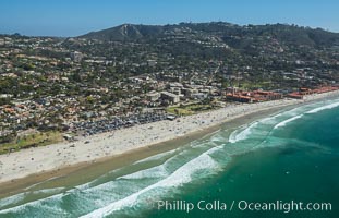 Aerial Photo of La Jolla Shores Beach