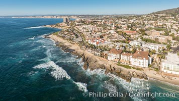 Aerial Photo of Nicholson Point and La Jolla Coastline