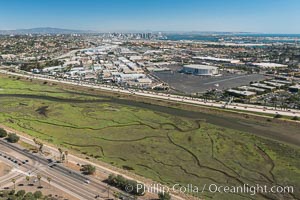 Aerial Photo of San Diego River