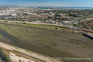 Aerial Photo of San Diego River