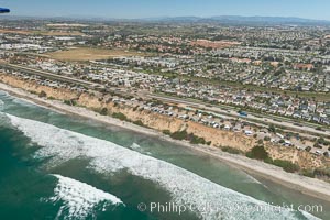 Aerial photo of South Carlsbad State Beach