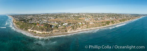 Aerial Photo of Swami's and Encinitas Coast