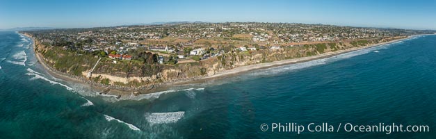 Aerial Photo of Swami's and Encinitas Coast