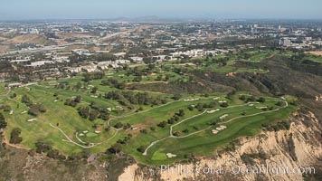 Aerial Photo of Torrey Pines Golf Course, South, La Jolla, California