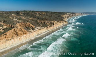 Aerial Photo of Torrey Pines State Reserve, San Diego, California