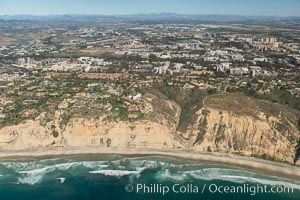 Aerial Photo of UC San Diego, Blacks Beach and La Jolla Farms