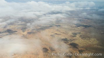 Aerial view of Meru National Park, Kenya