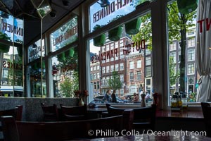 Amsterdam city scene