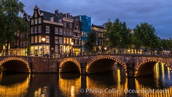 Amsterdam at night