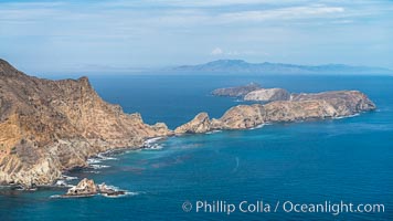 Anacapa Island, aerial photo