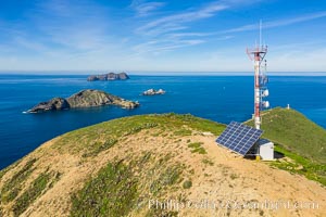 Atop South Coronado Island, aerial photo, Coronado Islands (Islas Coronado)