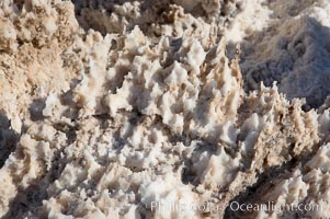 Devils Golf Course, California.  Evaporated salt has formed into gnarled, complex crystalline shapes in on the salt pan of Death Valley National Park, one of the largest salt pans in the world.  The shapes are constantly evolving as occasional floods submerge the salt concretions before receding and depositing more salt