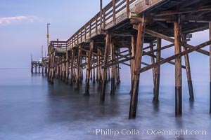 Balboa Pier, sunrise, Newport Beach, California