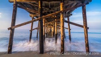 Balboa Pier, sunrise, Newport Beach, California