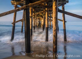 Balboa Pier, sunrise, Newport Beach, California