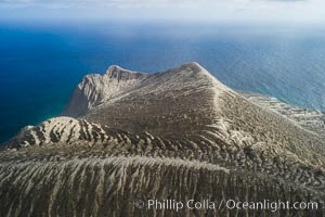 Barcena volcano crater, highest point on San Benedicto Island, Revillagigedos, Mexico, San Benedicto Island (Islas Revillagigedos)