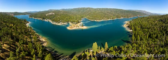 Bass Lake, in the western Sierra Nevada between Fresno and Yosemite