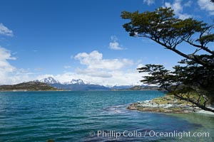 Beagle Channel from Tierra del Fuego National Park, Argentina, Ushuaia