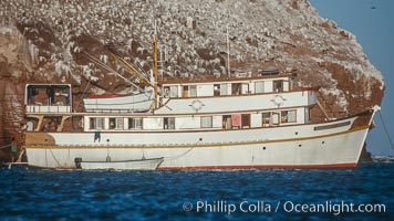 Boat Don Jose, Los Islotes, Sea of Cortez, La Paz, Baja California, Mexico