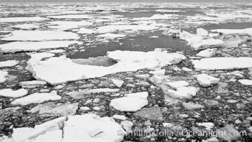 Brash ice, Weddell Sea, Death Valley National Park, California