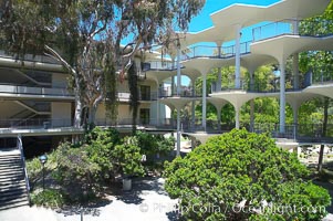 Breezeway between Bonner Hall and Mayer Hall, University of California San Diego (UCSD), University of California, San Diego, La Jolla