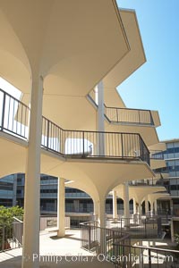 Breezeway between Bonner Hall and Mayer Hall, University of California San Diego (UCSD), University of California, San Diego, La Jolla