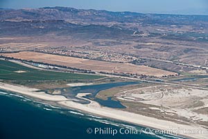 Camp Pendleton and Santa Margarita River, Pacific coastline, north of San Diego county and the city of Oceanside.  Marine Corps Base Camp Pendleton