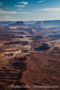 Soda Springs Basin from Green River Overlook, Island in the Sky, Canyonlands National Park, Utah