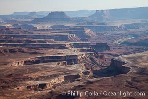 Canyonlands National Park view over Island in the Sky